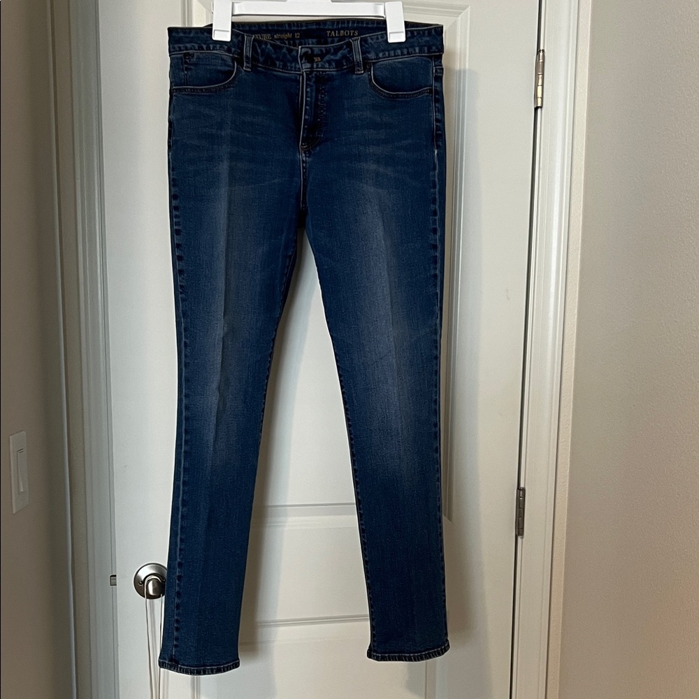 Talbots Dark Blue Straight Leg jeans